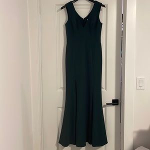 Bill Levkoff Bridesmaids Dress, Hunter green, size 10